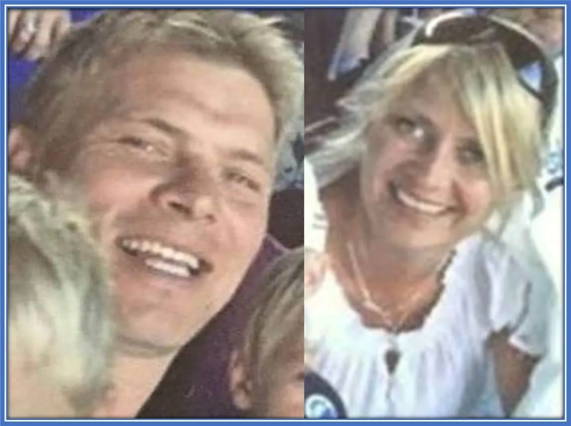 Meet Rasmus Hojlund's Parents - His Father, Anders Højlund and his Mother, Kirsten Winther.