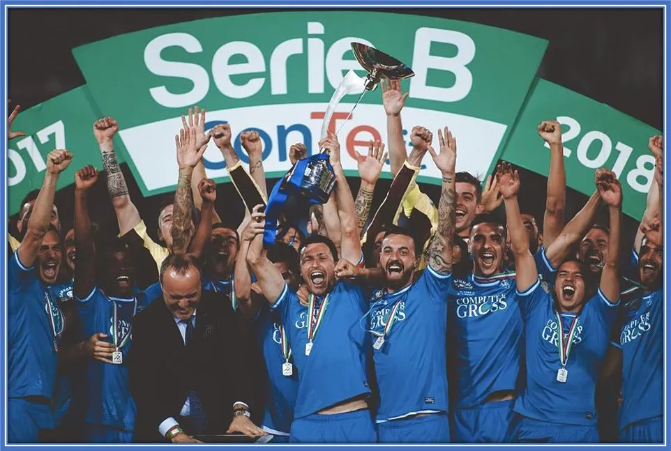 From benchwarmer to champion: Bennacer shines in his first season with Empoli, helping the team secure the Serie B Title.