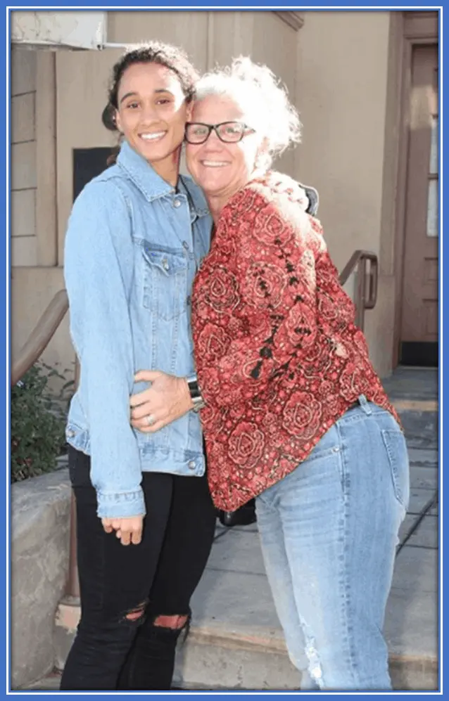 Lynn shares a strong bond with her mother, Christine and is grateful for the gift of her.