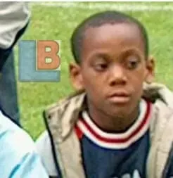 This is young Anthony Martial in his childhood.