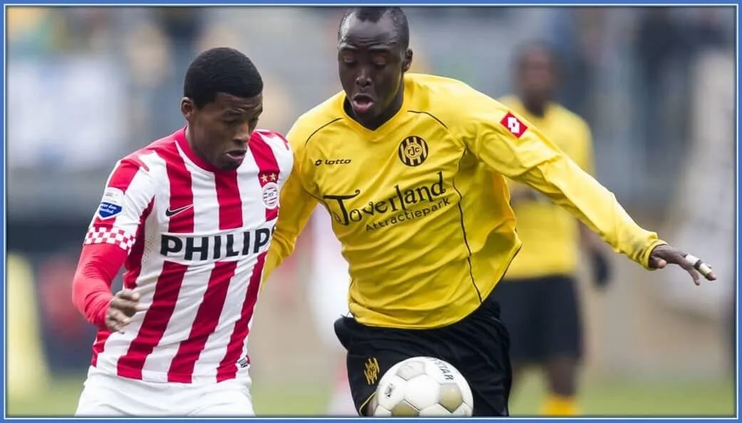 He was influential in the midfield of Roda, and his contribution to the team was not in vain.
