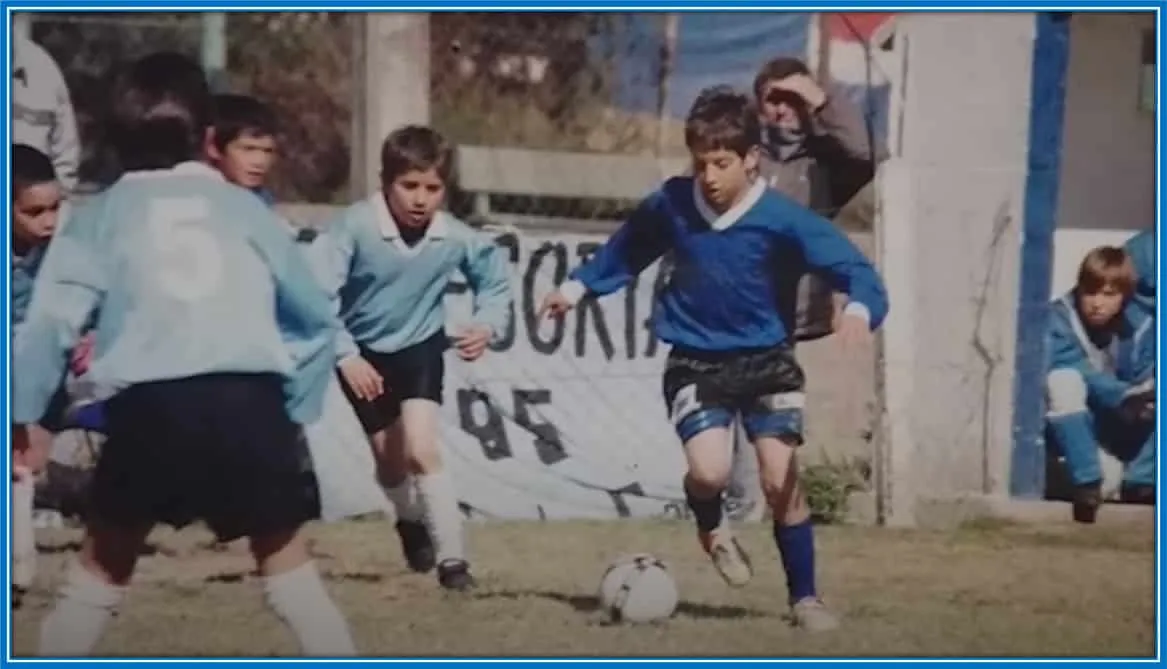 This is Lolito, doing what he does best. He was one of the game's most brilliant stars - in his youth.