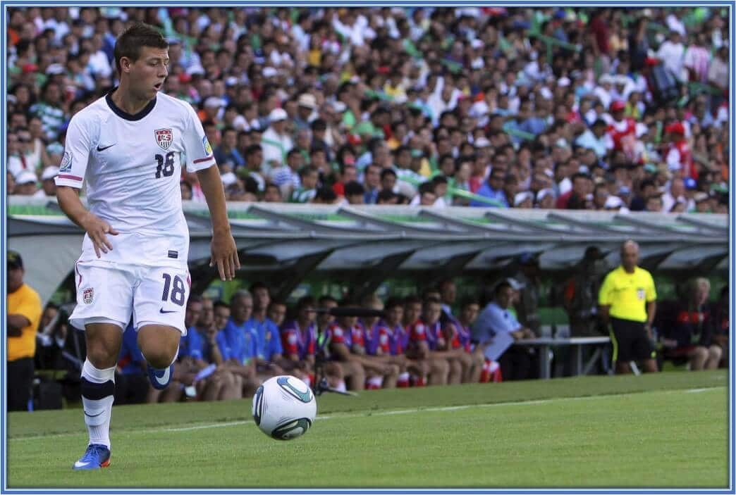 He was phenomenal while featuring for the United States during the 2011 U-17 World Cup.