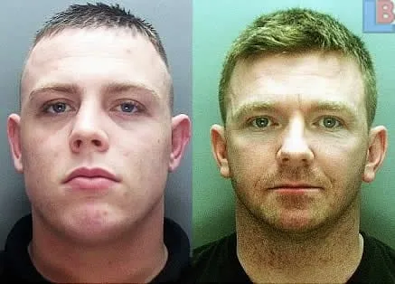 Burglars Ryan (left) and  Kelvin (right) once stole from Theo Walcott.