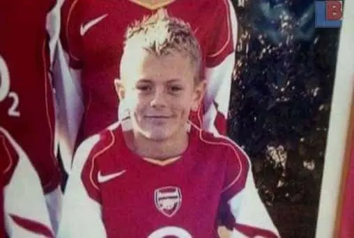 Young Jack in his Arsenal academy days.