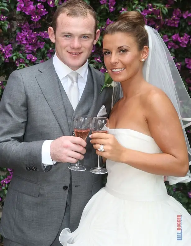 Wayne Rooney Marriage Photo.