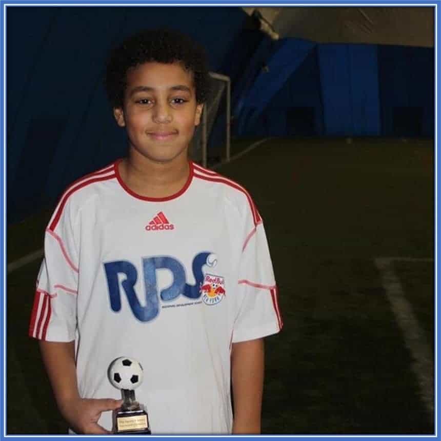 The teenage Superstar began collecting honors not long after he joined the New York Red Bulls academy.