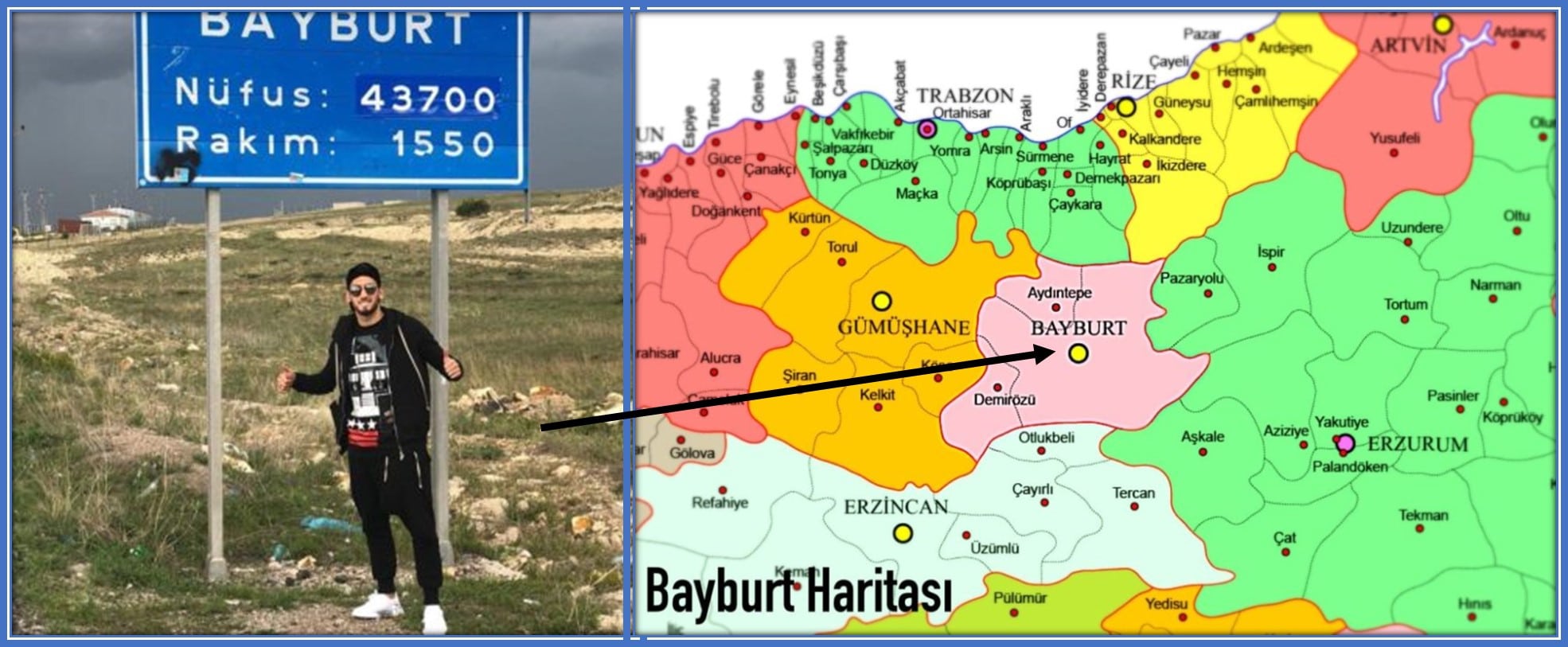 This is the Bayburt Province in Turkey, where Hakan's family comes from.