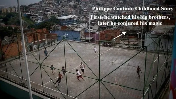This was where it all started for Philippe Coutinho.