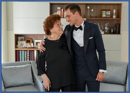 Cedric Soares is very attached to his Grandmum.