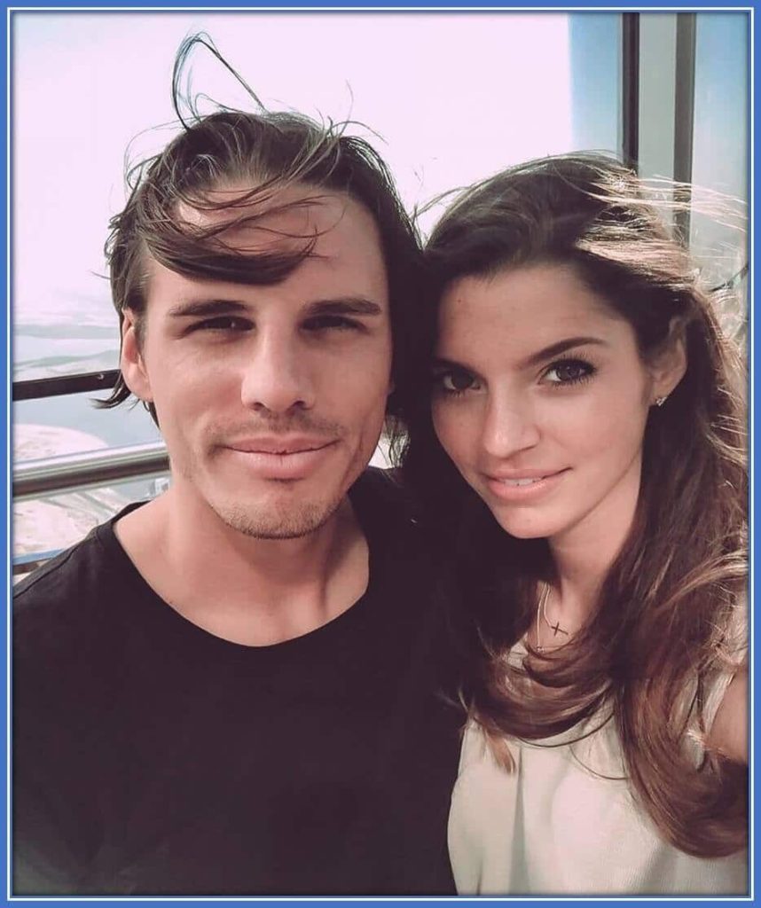 Meet Yann Sommer and his gorgeous girlfriend-turned-wife, Alina.