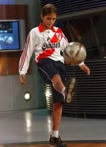 Kicking his way to the top - Erik, since his youth, has shown so much passion for the soccer ball.