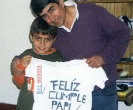 Paulo Dybala and father, Adolfo Dybala.