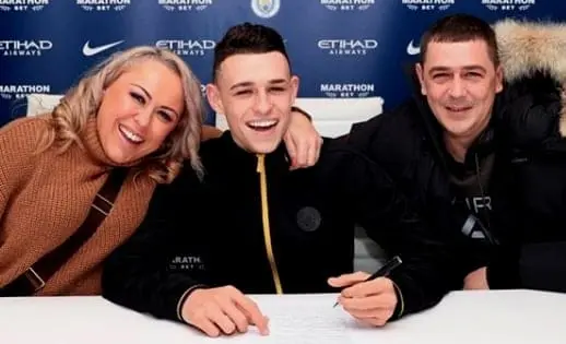 Meet Phil Foden's Parents- his mum Claire Foden, and dad, Phil Foden Snr.