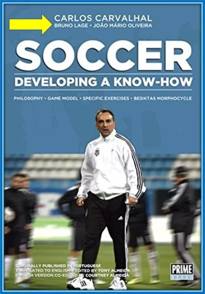 This is the book written by Carlos Carvalhal and Bruno Lage.
