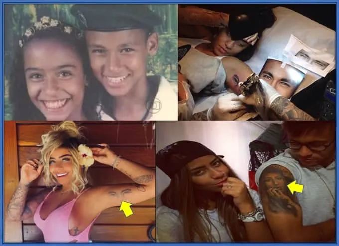 Right from day one, a great sibling relationship has existed between Neymar and his sister, Rafaella.