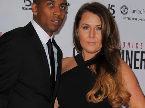 This is Nicky Pike, Ashley Young's Wife.