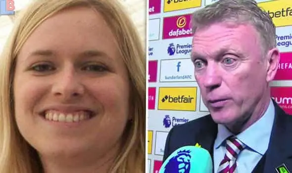 Meet the BBC reporter that got into Moyes trouble.