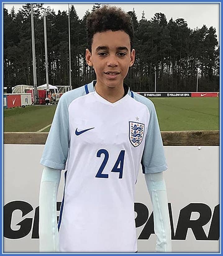 Jamal's youth success gave him an England junior call.