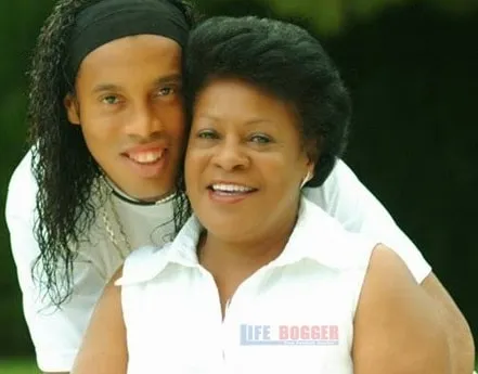 Ronaldinho and Mother, Miguelina.