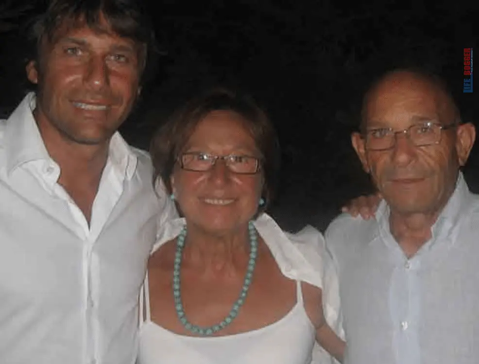 Antonio Conte's relationship with his parents.