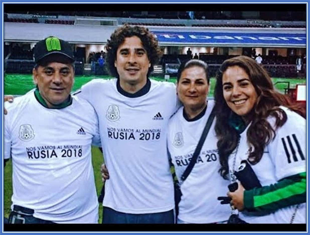 Ana Laura Ochoa Magaña and her family took this photo during the 2018 FIFA World Cup.
