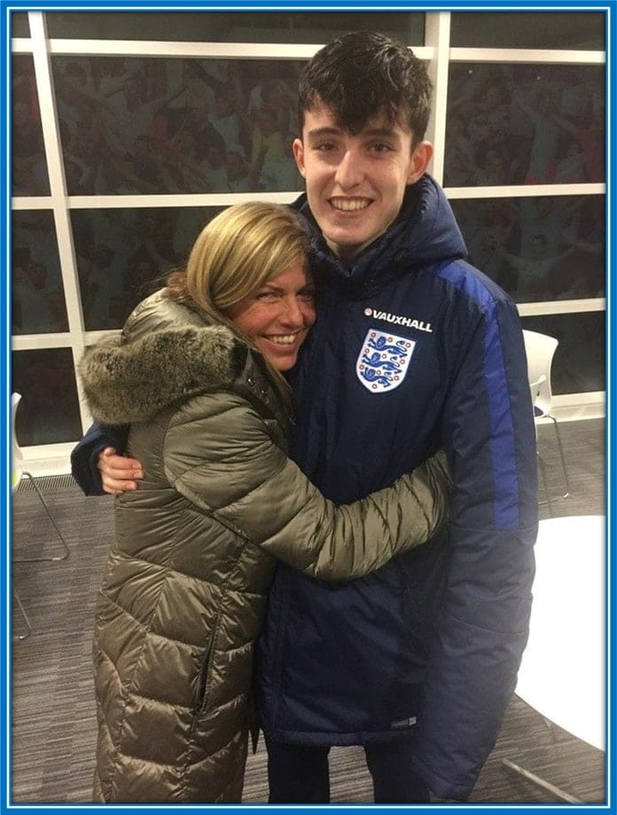 Caroline O'Neill is no doubt a proud mother. She is pleased with her son's club national career progress.