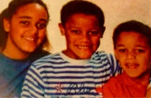 Vincent Kompany and Siblings - in their childhood.