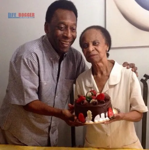 This is Pele, celebrating his Mum's birthday.