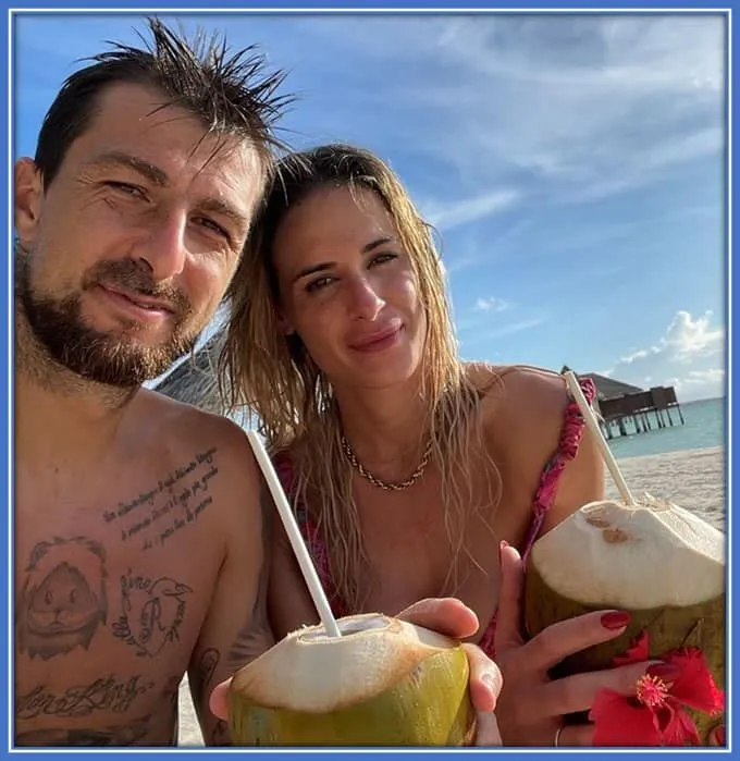 Meet Francesco Acerbi's Lover, Claudia Scarpari.
