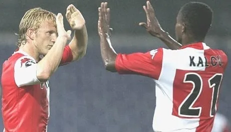 At Feyenoord, Salomon Kalou and Dirk Kuyt showcased impressive striking abilities, earning them the collective nickname 'K2' by Dutch media.