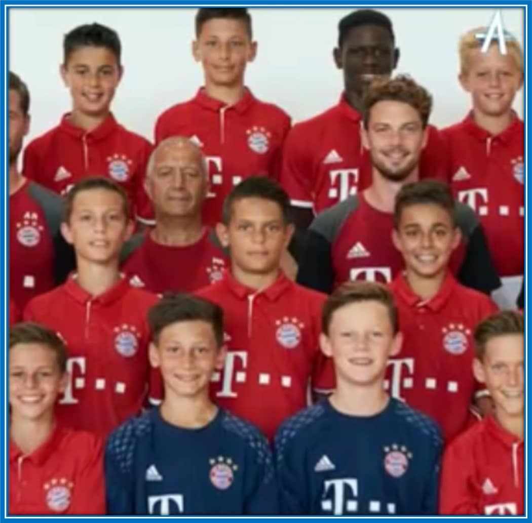 Can you spot Karim Adeyemi in Bayern Munich colours?