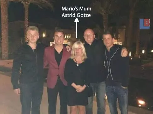 Meet Mario Gotze's Mum (Astrid) and Family.