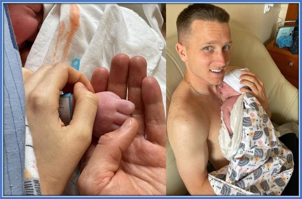 Becoming a Dad for the first time was one of the happiest times in your Piotr's life,