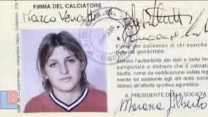 This is Marco Verratti's ID card - from his Childhood.