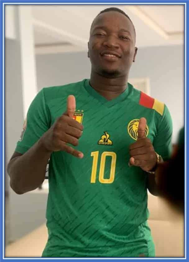 Meet Yannick Aboubakar, Vincent's brother. His face looks fresher, which makes us think he might be younger than Vincent.