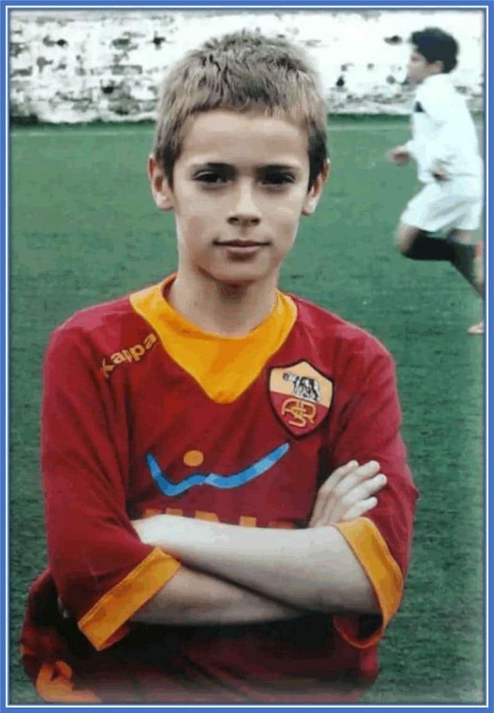 At 6, they took Nicola Zalewski to play for the regional youth side Spes Poli in Lazio.