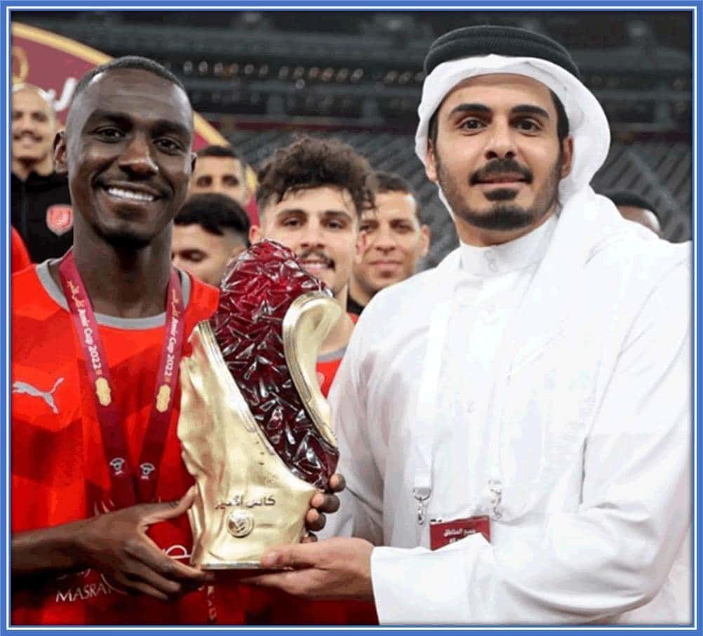 Almoez got crowned the Top Scorer of the 2021 CONCACAF Gold Cup.