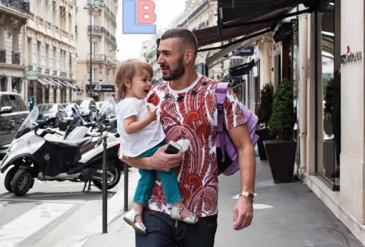 Karim Benzema Love for Daughter- Little Melia.
