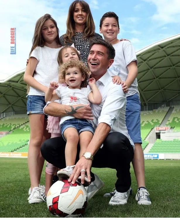 Meet Harry Kewell's Family. Such a beautiful photo of his household.