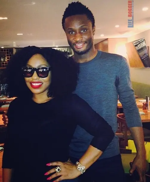 Mikel Obi was once rumoured to Marry Rita Dominic.