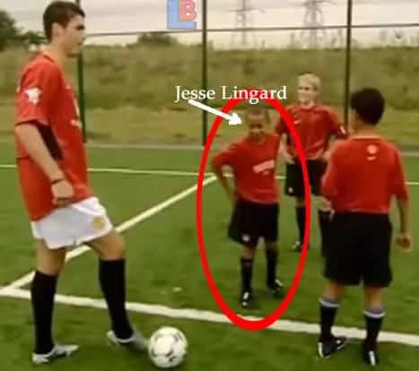 CR7 once had a training session with little Jesse and his teammates.