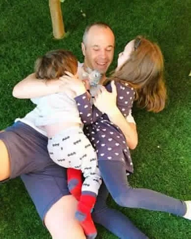 Andres Iniesta- The Caring Father.