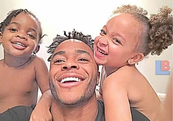 From her looks and smile, you can see a close resemblance to her Dad. Raheem Sterling's Daughter, Melody (Right) and Niece (Left).