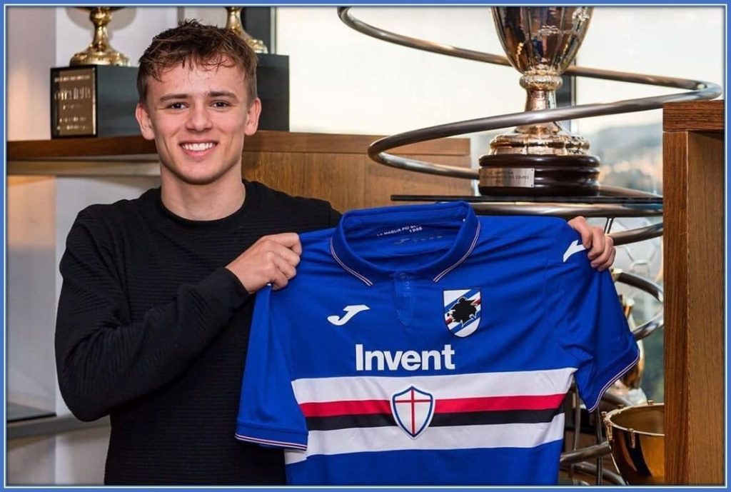Joining Sampdoria was one of the biggest breakthroughs of his career as of 2021. 