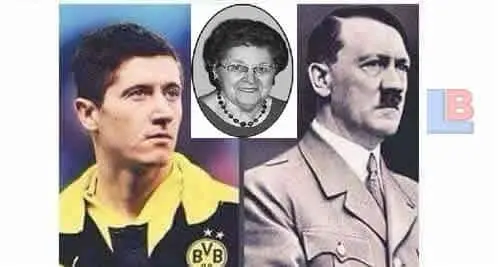 Robert Lewandowski's relationship with Hitler.