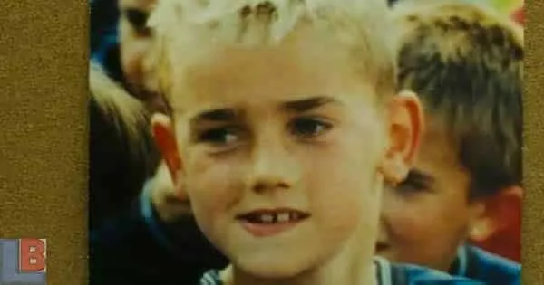 A childhood photo of Antoine Griezmann. Some things never change!