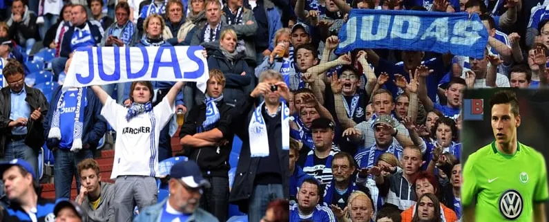 Julian Draxler- Once labelled as 'JUDAS' by Schalke 04 Fans.