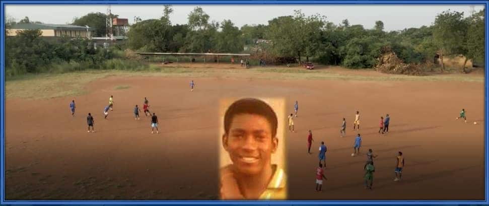 As of 2010, he was part of Imperial Soccer Academy, an academy that played on this field.