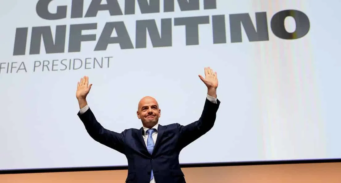 On the 26th of February, 2016, Infantino made history as the first Italian FIFA President.